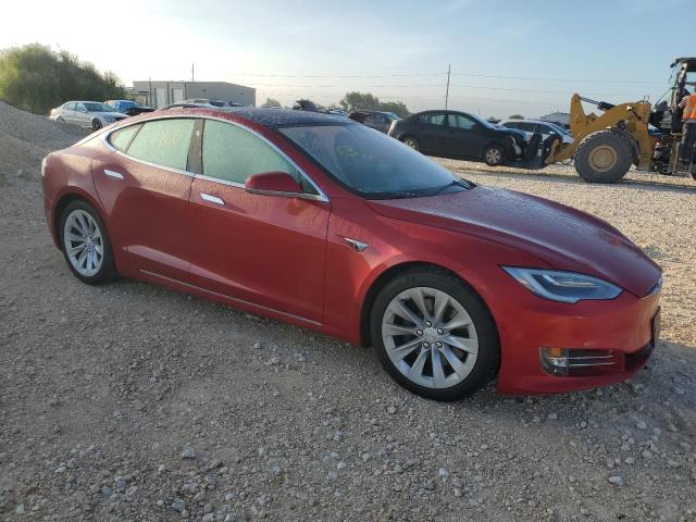 5YJSA1E15HF233821 - 2017 TESLA MODEL S 栗色 照片 4
