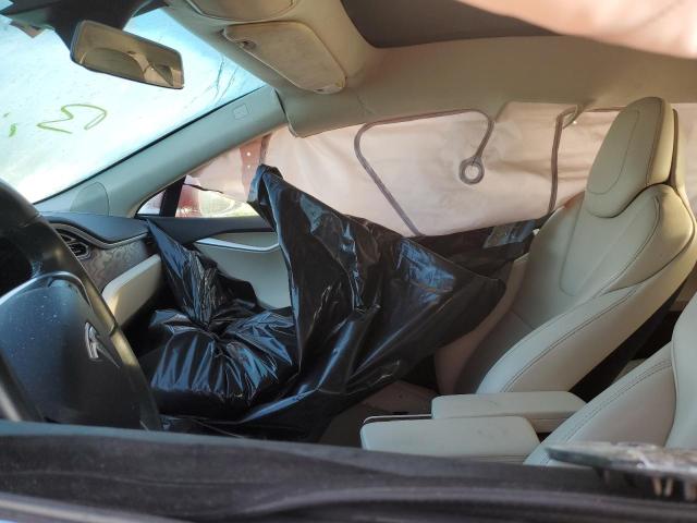 5YJSA1E15HF233821 - 2017 TESLA MODEL S 栗色 照片 7