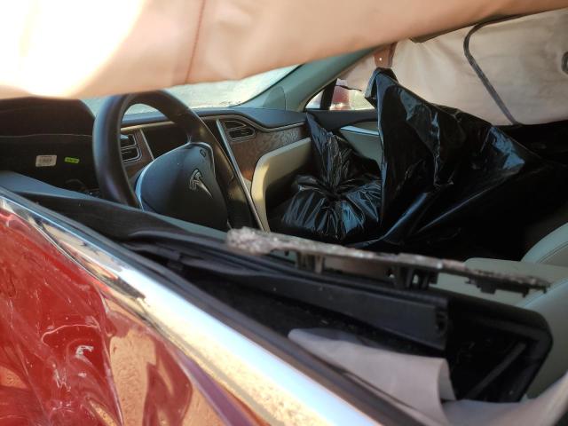 5YJSA1E15HF233821 - 2017 TESLA MODEL S 栗色 照片 8