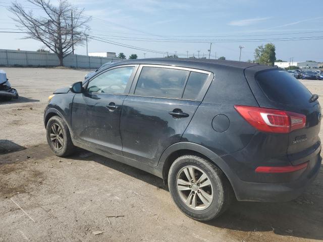 KNDPB3A20B7074992 - 2011 KIA SPORTAGE LX BLACK photo 2