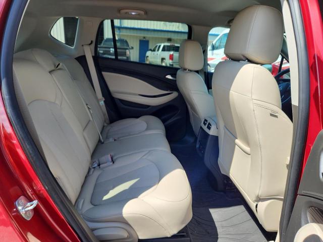 LRBFX1SA9KD025510 - 2019 BUICK ENVISION PREFERRED RED photo 10