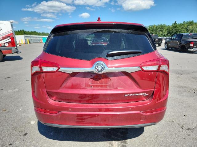 LRBFX1SA9KD025510 - 2019 BUICK ENVISION PREFERRED RED photo 6