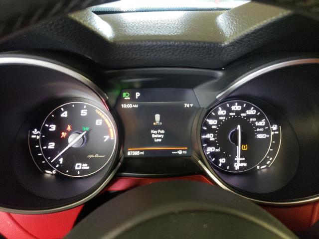 ZASFAKBN4J7B81549 - 2018 ALFA ROMEO STELVIO TI BLACK photo 9
