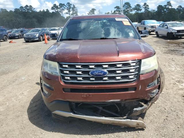 1FM5K7D81GGB84158 - 2016 FORD EXPLORER XLT 勃艮第红 照片 5