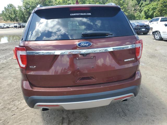 1FM5K7D81GGB84158 - 2016 FORD EXPLORER XLT 勃艮第红 照片 6