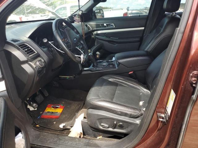 1FM5K7D81GGB84158 - 2016 FORD EXPLORER XLT 勃艮第红 照片 7