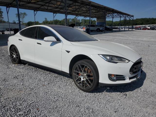 5YJSA1CN7DFP27503 - 2013 TESLA MODEL S 白色 照片 4