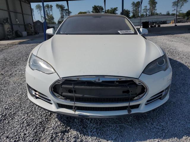 5YJSA1CN7DFP27503 - 2013 TESLA MODEL S 白色 照片 5