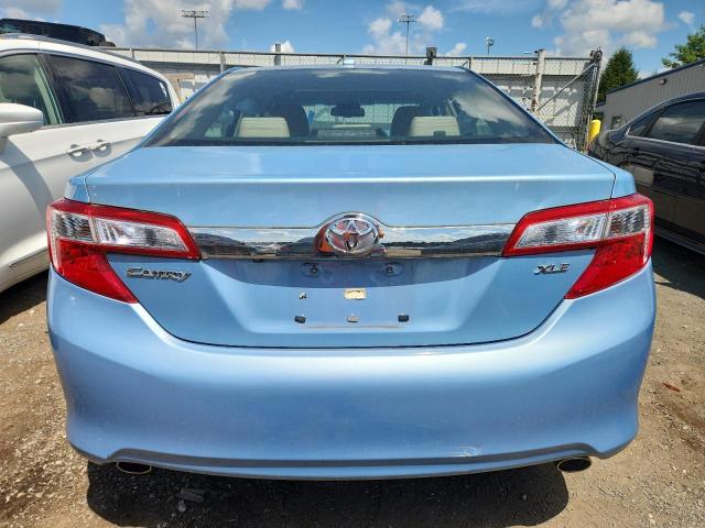 4T1BK1FK3CU518016 - 2012 TOYOTA CAMRY SE ლურჯი ფოტო 6