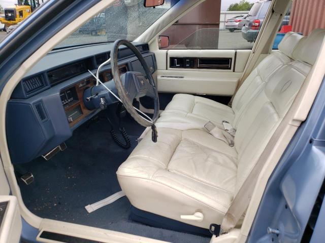 1G6CD5153K4212446 - 1989 CADILLAC DEVILLE BLUE photo 7