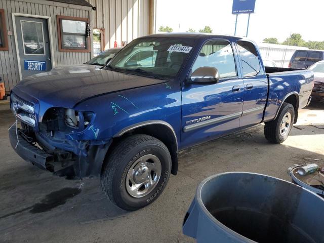 5TBBT44106S487290 - 2006 TOYOTA TUNDRA ACCESS CAB SR5 BLUE photo 1