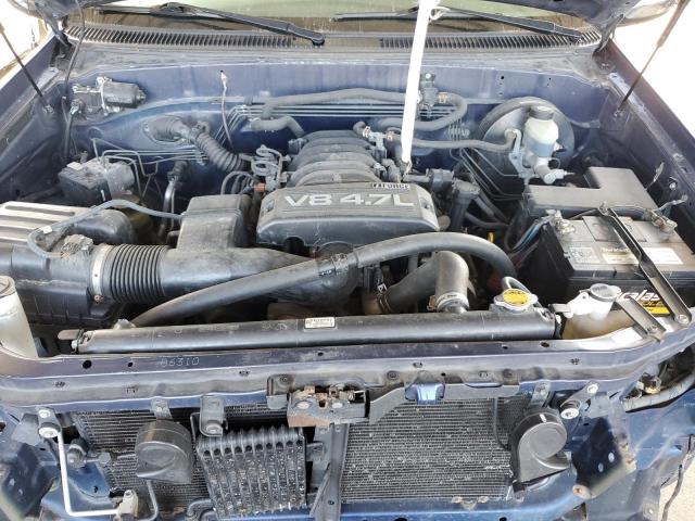 5TBBT44106S487290 - 2006 TOYOTA TUNDRA ACCESS CAB SR5 BLUE photo 11