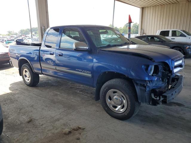 5TBBT44106S487290 - 2006 TOYOTA TUNDRA ACCESS CAB SR5 BLUE photo 4