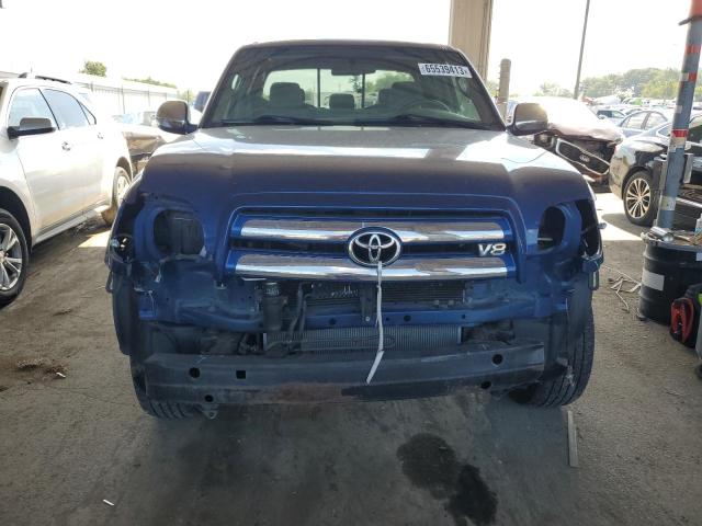 5TBBT44106S487290 - 2006 TOYOTA TUNDRA ACCESS CAB SR5 BLUE photo 5