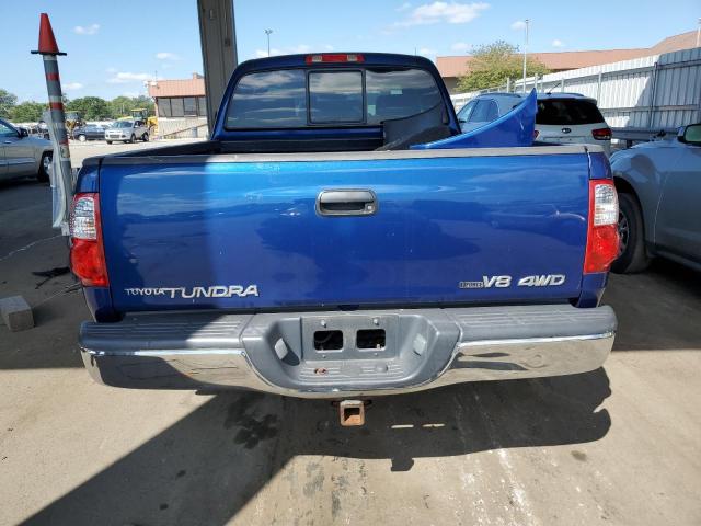 5TBBT44106S487290 - 2006 TOYOTA TUNDRA ACCESS CAB SR5 BLUE photo 6