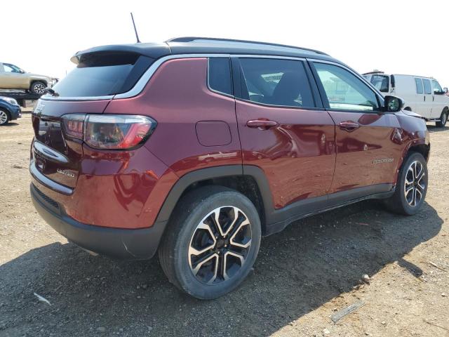 3C4NJDCB5NT171568 - 2022 JEEP COMPASS LIMITED Қызыл фото 3