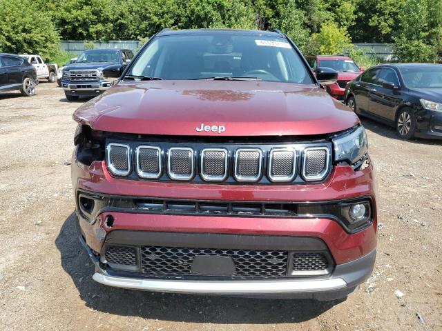 3C4NJDCB5NT171568 - 2022 JEEP COMPASS LIMITED Қызыл фото 5