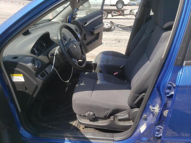 KL1TD5DE6AB083774 - 2010 CHEVROLET AVEO LS 蓝色 照片 7