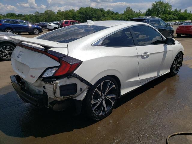 2HGFC3A56KH753237 - 2019 HONDA CIVIC SI WHITE photo 3