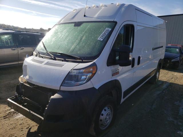 3C6TRVDGXKE543624 - 2019 RAM PROMASTER 2500 HIGH أبيض صورة 2