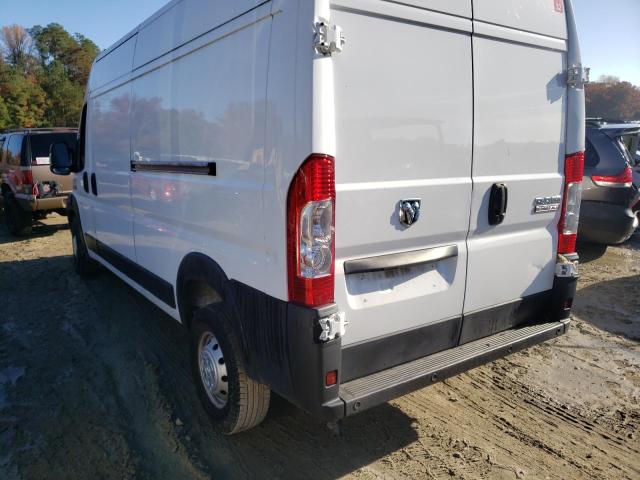 3C6TRVDGXKE543624 - 2019 RAM PROMASTER 2500 HIGH أبيض صورة 3