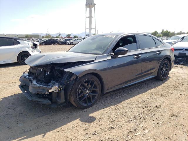 2HGFE2F54NH590914 - 2022 HONDA CIVIC SPORT CHARCOAL photo 1