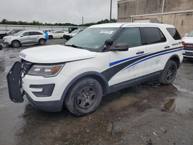 1FM5K8AR9JGA71441 - 2018 FORD EXPLORER POLICE INTERCEPTOR 白色 照片 1