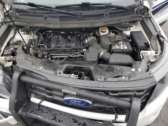 1FM5K8AR9JGA71441 - 2018 FORD EXPLORER POLICE INTERCEPTOR 白色 照片 12
