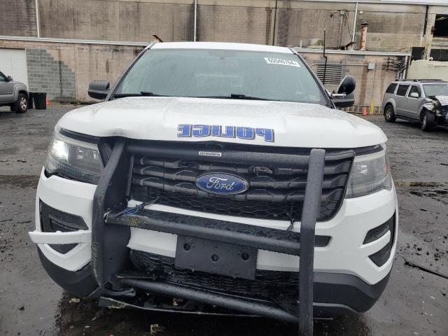 1FM5K8AR9JGA71441 - 2018 FORD EXPLORER POLICE INTERCEPTOR 白色 照片 5