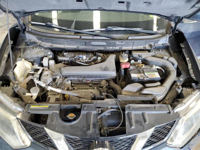 5N1AT2MM2GC858305 - 2016 NISSAN ROGUE S BLUE photo 12