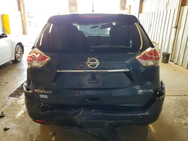 5N1AT2MM2GC858305 - 2016 NISSAN ROGUE S BLUE photo 6