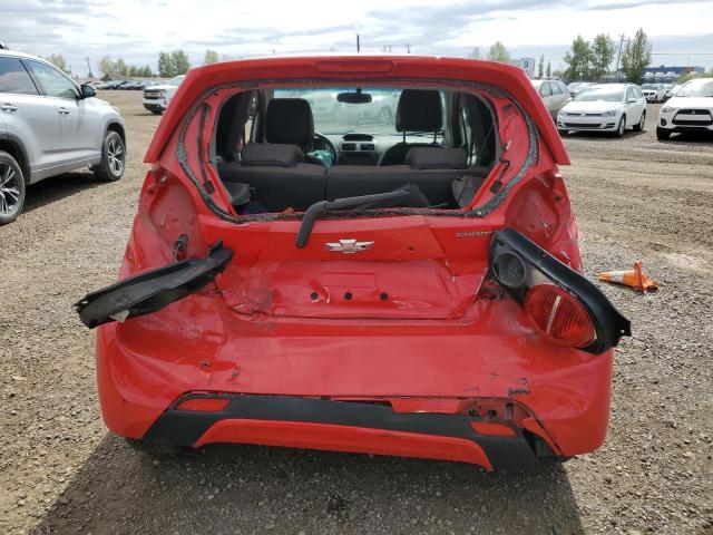 KL8CD6S98DC561480 - 2013 CHEVROLET SPARK 1LT RED photo 6