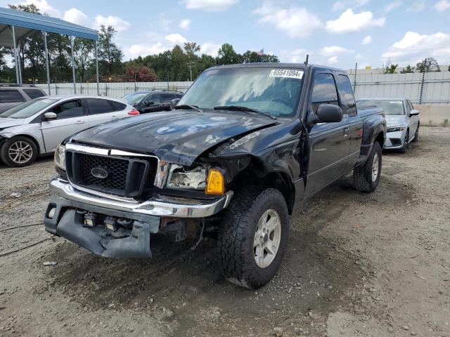 1FTZR45E64PA81429 - 2004 FORD RANGER SUPER CAB BLACK photo 1