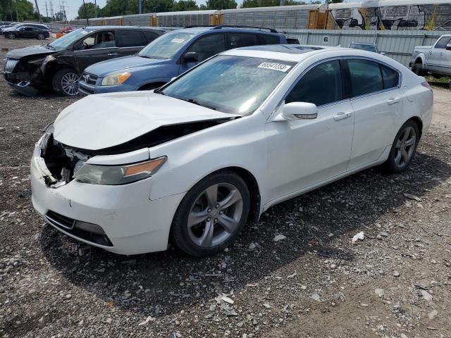19UUA9F52DA002517 - 2013 ACURA TL TECH WHITE photo 1