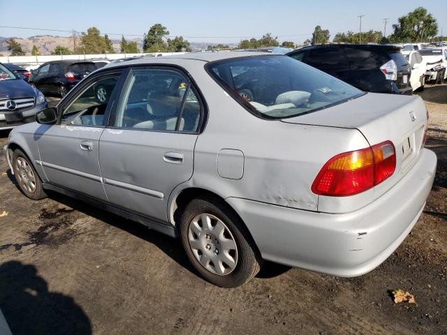 2HGEJ6618YH580600 - 2000 HONDA CIVIC BASE SILVER photo 2