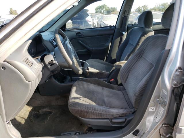 2HGEJ6618YH580600 - 2000 HONDA CIVIC BASE SILVER photo 7