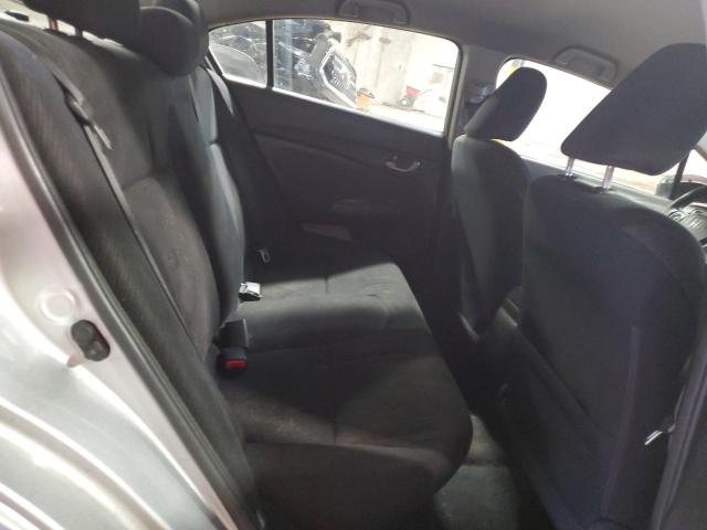19XFB2F54DE282403 - 2013 HONDA CIVIC LX ვერცხლისფერი ფოტო 10