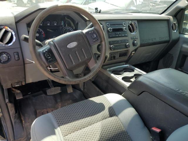 1FT7X2B69CEA54153 - 2012 FORD F250 SUPER DUTY BLACK photo 8