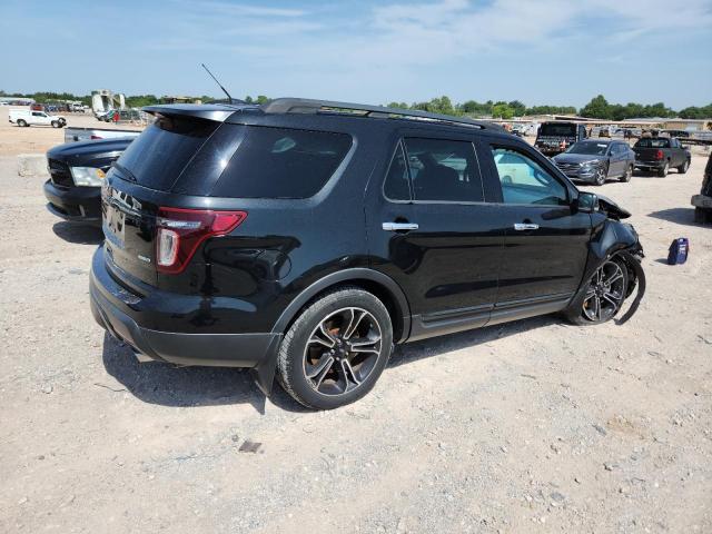 1FM5K8GT1EGA07824 - 2014 FORD EXPLORER SPORT BLACK photo 3