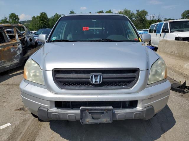 5FNYF18515B054925 - 2005 HONDA PILOT EXL SILVER photo 5