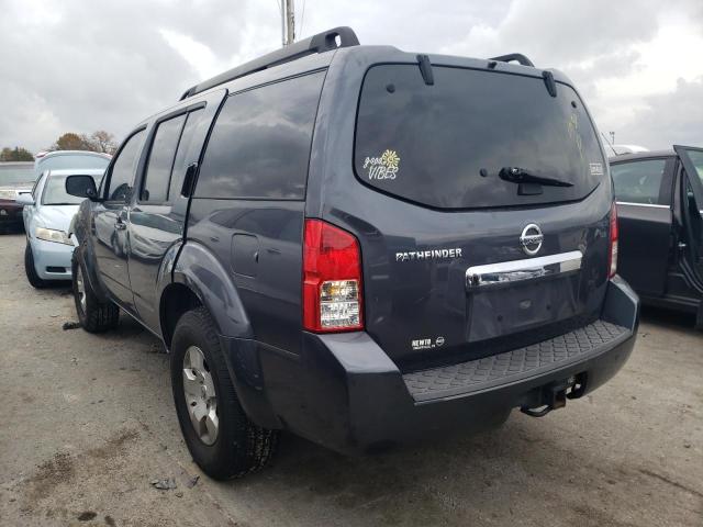 5N1AR1NN1AC627290 - 2010 NISSAN PATHFINDER S GRAY photo 3