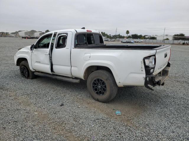 5TFRZ5CN5KX082416 - 2019 TOYOTA TACOMA ACCESS CAB WHITE photo 2