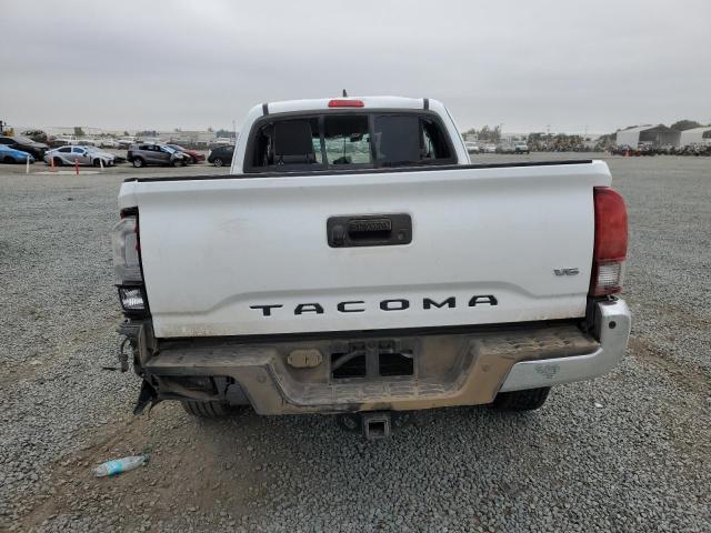 5TFRZ5CN5KX082416 - 2019 TOYOTA TACOMA ACCESS CAB WHITE photo 6