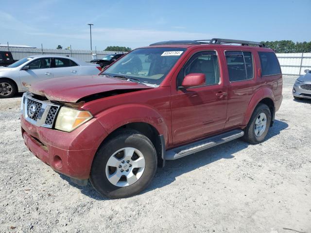 5N1AR18W86C604097 - 2006 NISSAN PATHFINDER LE BURGUNDY photo 1