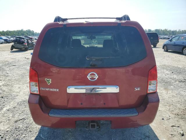 5N1AR18W86C604097 - 2006 NISSAN PATHFINDER LE BURGUNDY photo 6