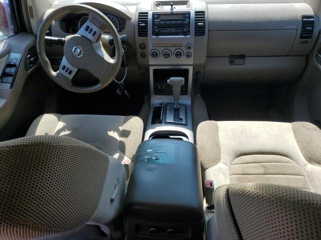 5N1AR18W86C604097 - 2006 NISSAN PATHFINDER LE BURGUNDY photo 8