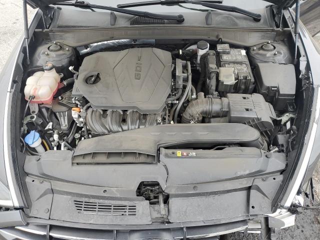 5NPEG4JA7MH096086 - 2021 HYUNDAI SONATA SE CHARCOAL photo 11