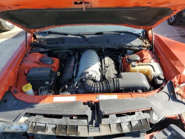 2B3LJ74W18H302133 - 2008 DODGE CHALLENGER SRT-8 ORANGE photo 11