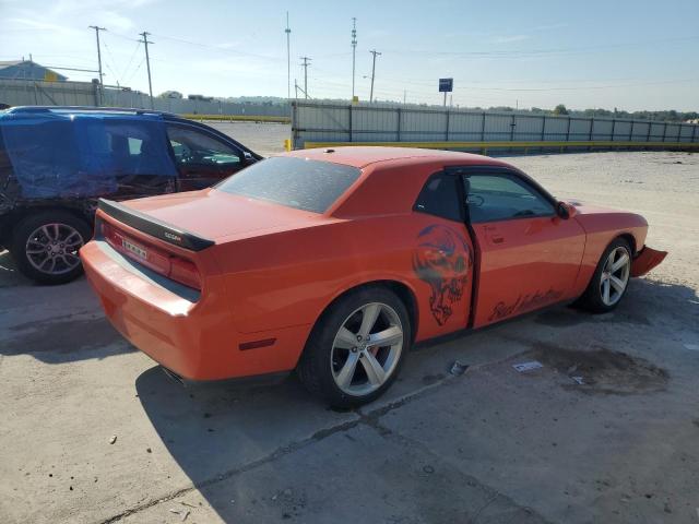2B3LJ74W18H302133 - 2008 DODGE CHALLENGER SRT-8 ORANGE photo 3