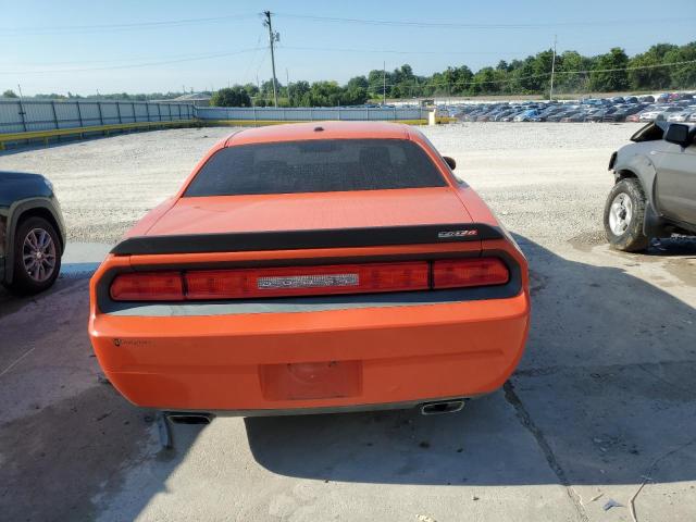 2B3LJ74W18H302133 - 2008 DODGE CHALLENGER SRT-8 ORANGE photo 6